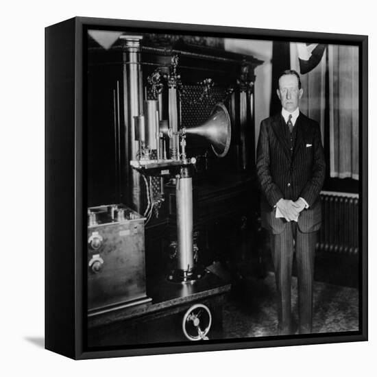 Guglielmo Marconi, Italian Inventor-Science Source-Framed Stretched Canvas