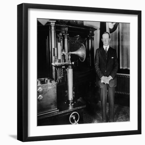 Guglielmo Marconi, Italian Inventor-Science Source-Framed Giclee Print