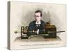 Guglielmo Marconi, Italian Physicist, Inventor of 'Wireless' Radio Telegraph System. Ca. 1909-null-Stretched Canvas