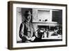 Guglielmo Marconi, Italian Pioneer of Wireless Telegraphy, Signal Hall, Newfoundland, 1901-null-Framed Giclee Print