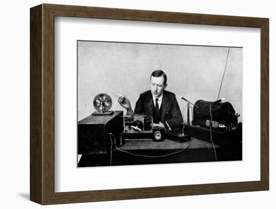 Guglielmo Marconi, Radio Inventor-Science Photo Library-Framed Photographic Print