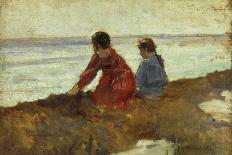 Girls on Beach, 1890-Guglielmo Micheli-Giclee Print