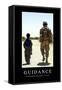 Guidance: Inspirational Quote and Motivational Poster-null-Framed Stretched Canvas