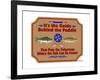 Guide Behind the Paddle-Mark Frost-Framed Giclee Print