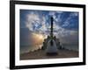 Guided-Missile Destroyer USS Higgins-Stocktrek Images-Framed Photographic Print