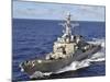 Guided-missile Destroyer USS Hopper Underway in the Pacific Ocean-Stocktrek Images-Mounted Photographic Print