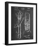 Guided Missile Patent-null-Framed Art Print