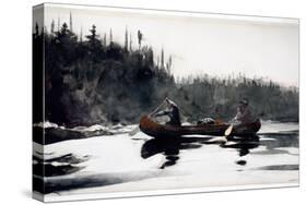 Guides Shooting Rapids, 1895-Winslow Homer-Stretched Canvas