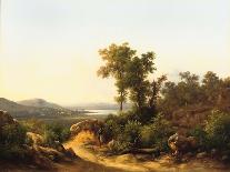 Trasimeno: a View of Lake Trasimeno, Italy, 1874-Guido Agostini-Giclee Print