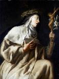 St Teresa of Avila before the Cross, C1621-1663-Guido Cagnacci-Giclee Print