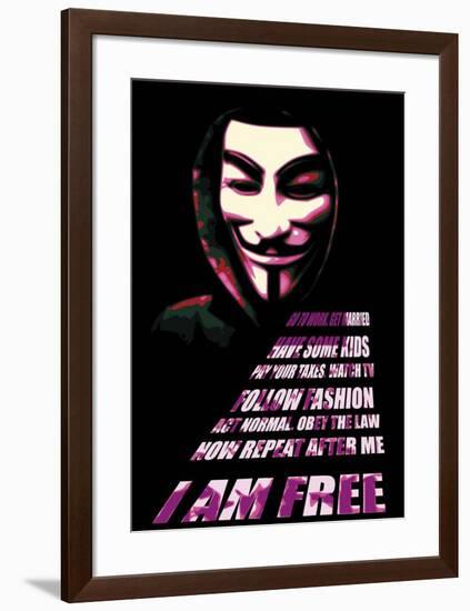 Guido Fawkes-null-Framed Poster