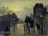 The Clichy Barrier, 1866-Guido Ferrari-Stretched Canvas