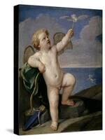 Guido Reni / Cupid, 1637-1638-Guido Reni-Stretched Canvas