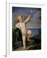 Guido Reni / Cupid, 1637-1638-Guido Reni-Framed Giclee Print