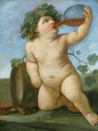 Drinking Bacchus Portrayed as a Boy, C. 1623