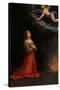 Guido Reni / 'Saint Apollonia in Prayer', 1600-1603, Italian School, Copper, 28 cm x 20 cm, P00215.-GUIDO RENI-Stretched Canvas