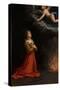 Guido Reni / 'Saint Apollonia in Prayer', 1600-1603, Italian School, Copper, 28 cm x 20 cm, P00215.-GUIDO RENI-Stretched Canvas