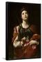 Guido Reni / 'Saint Catherine', ca. 1606, Italian School, Oil on canvas, 98 cm x 75 cm, P00230.-GUIDO RENI-Framed Poster