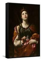 Guido Reni / 'Saint Catherine', ca. 1606, Italian School, Oil on canvas, 98 cm x 75 cm, P00230.-GUIDO RENI-Framed Stretched Canvas