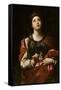Guido Reni / 'Saint Catherine', ca. 1606, Italian School, Oil on canvas, 98 cm x 75 cm, P00230.-GUIDO RENI-Framed Stretched Canvas