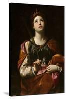 Guido Reni / 'Saint Catherine', ca. 1606, Italian School, Oil on canvas, 98 cm x 75 cm, P00230.-GUIDO RENI-Stretched Canvas