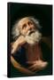 Guido Reni / 'Saint Peter', ca. 1617, Italian School, Oil on canvas, 76 cm x 61 cm, P00219.-GUIDO RENI-Framed Poster