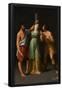 Guido Reni / 'The Martyrdom of Saint Apollonia', 1600-1603, Italian School, Copper, 28 cm x 20 c...-GUIDO RENI-Framed Poster