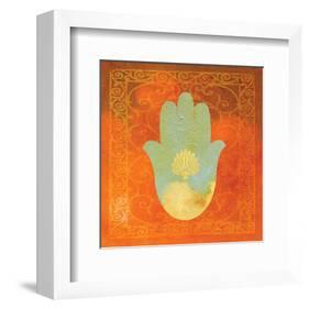 Guilded Hamsa I-null-Framed Art Print