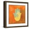 Guilded Hamsa II-null-Framed Art Print