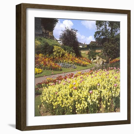 Guildford Castle Gardens-null-Framed Photographic Print