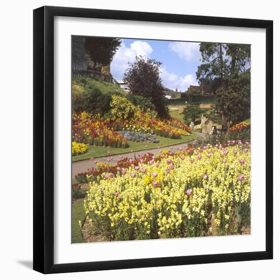 Guildford Castle Gardens-null-Framed Photographic Print