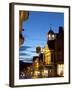 Guildford High Street and Guildhall at Dusk, Guildford, Surrey, England, United Kingdom, Europe-John Miller-Framed Photographic Print