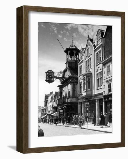 Guildford High Street, Surrey, Circa 1950-Staff-Framed Photographic Print