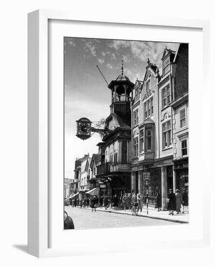 Guildford High Street, Surrey, Circa 1950-Staff-Framed Photographic Print