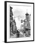'Guildford: High Street, with the Town Hall', 1886-John Fulleylove-Framed Giclee Print