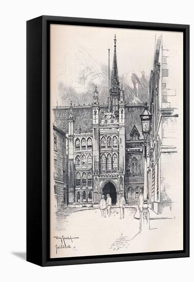 'Guildhall', c1902-Tony Grubhofer-Framed Stretched Canvas