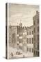 Guildhall Chapel and Blackwell Hall, City of London, 1750-null-Stretched Canvas