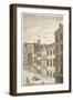 Guildhall Chapel and Blackwell Hall, City of London, 1750-null-Framed Giclee Print