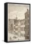 Guildhall Chapel and Blackwell Hall, City of London, 1750-null-Framed Stretched Canvas