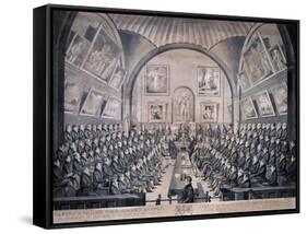 Guildhall, London, 1825-Richard Dighton-Framed Stretched Canvas