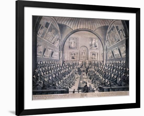 Guildhall, London, 1825-Richard Dighton-Framed Giclee Print