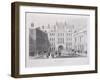 Guildhall, London, 1855-S Lacey-Framed Giclee Print