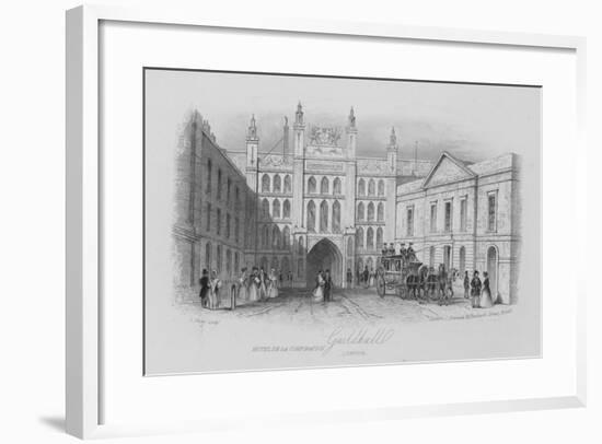 Guildhall, London-null-Framed Giclee Print