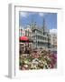 Guildhalls in the Grand Place, UNESCO World Heritage Site, Brussels, Belgium, Europe-Christian Kober-Framed Photographic Print