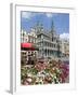 Guildhalls in the Grand Place, UNESCO World Heritage Site, Brussels, Belgium, Europe-Christian Kober-Framed Photographic Print