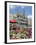 Guildhalls in the Grand Place, UNESCO World Heritage Site, Brussels, Belgium, Europe-Christian Kober-Framed Photographic Print