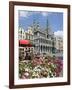 Guildhalls in the Grand Place, UNESCO World Heritage Site, Brussels, Belgium, Europe-Christian Kober-Framed Photographic Print