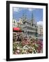 Guildhalls in the Grand Place, UNESCO World Heritage Site, Brussels, Belgium, Europe-Christian Kober-Framed Photographic Print