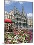 Guildhalls in the Grand Place, UNESCO World Heritage Site, Brussels, Belgium, Europe-Christian Kober-Mounted Photographic Print