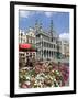 Guildhalls in the Grand Place, UNESCO World Heritage Site, Brussels, Belgium, Europe-Christian Kober-Framed Photographic Print